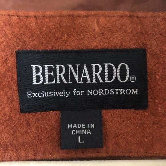 Bernardo by Nordstrom Suede Zip Up Jacket - Picture 4 of 6